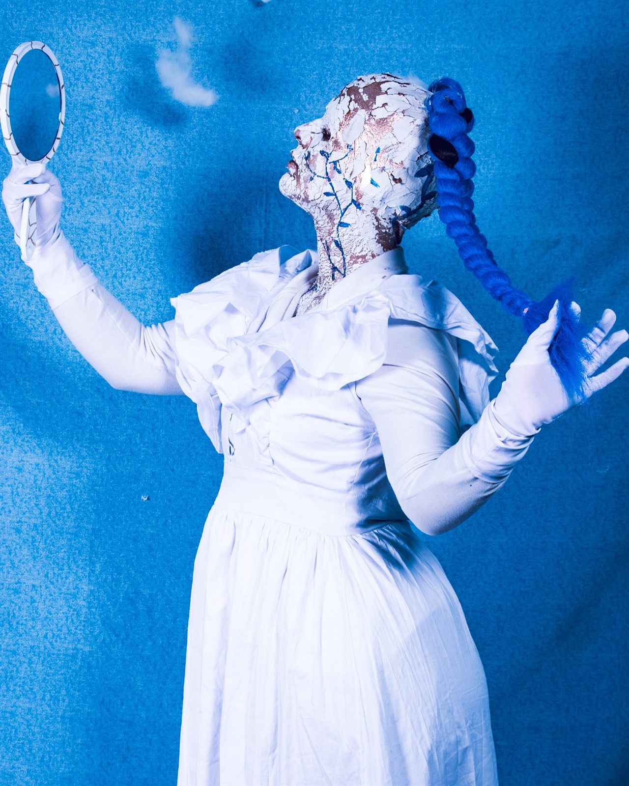 Maquillaje de fantasía tipo muñeca en Medellín